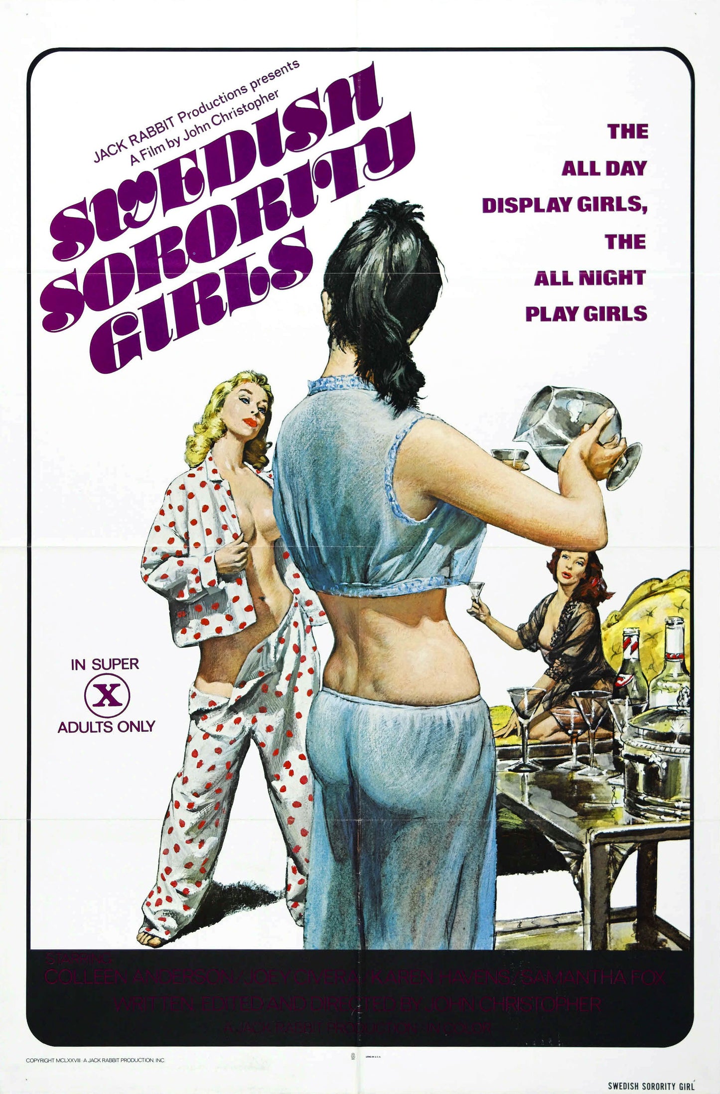 Swedish Sorority Girls 01 Movie Keychain