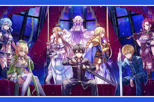 Sword Art Online Alicization War Of Underworld Anime Wall Art Poster