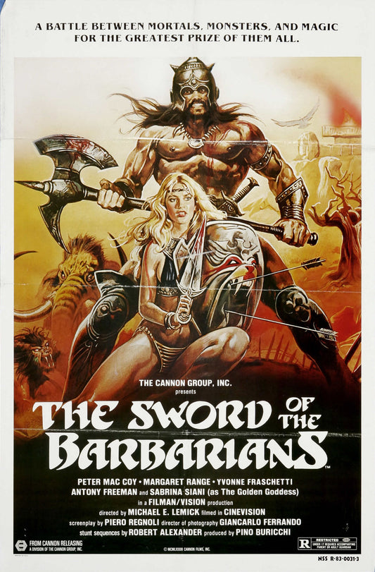 Sword Of Barbarians 01 Movie Magnet