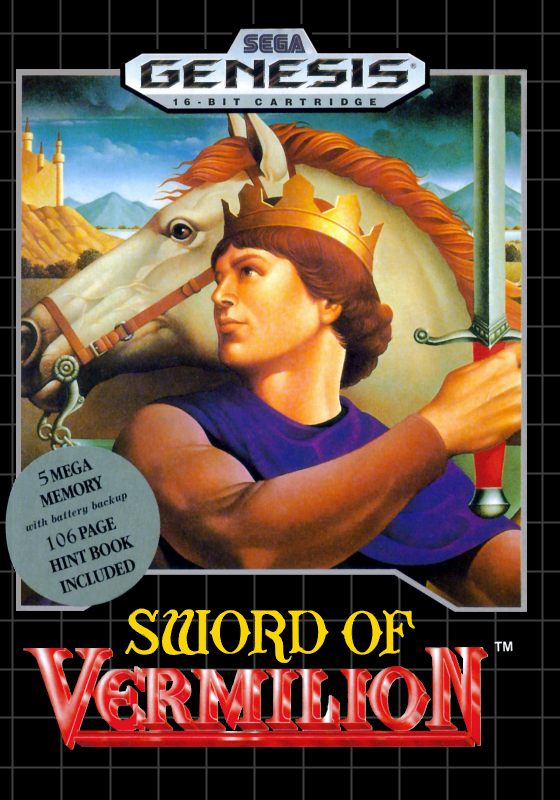 Sword Of Vermillion (Usa) Genesis Keychain