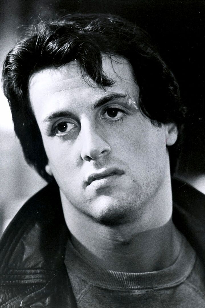 Sylvester Stallone Movie Actor Black White Wall Art Home Decor Poster