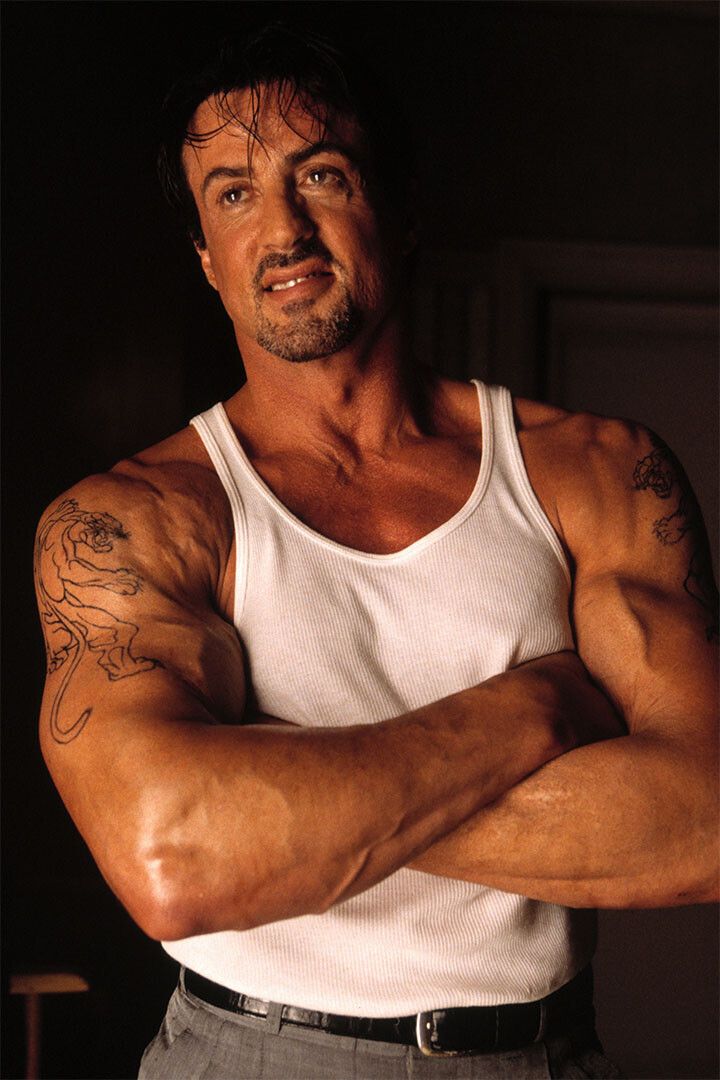 Sylvester Stallone Movie Actor Picture Print Jigsaw Puzzle