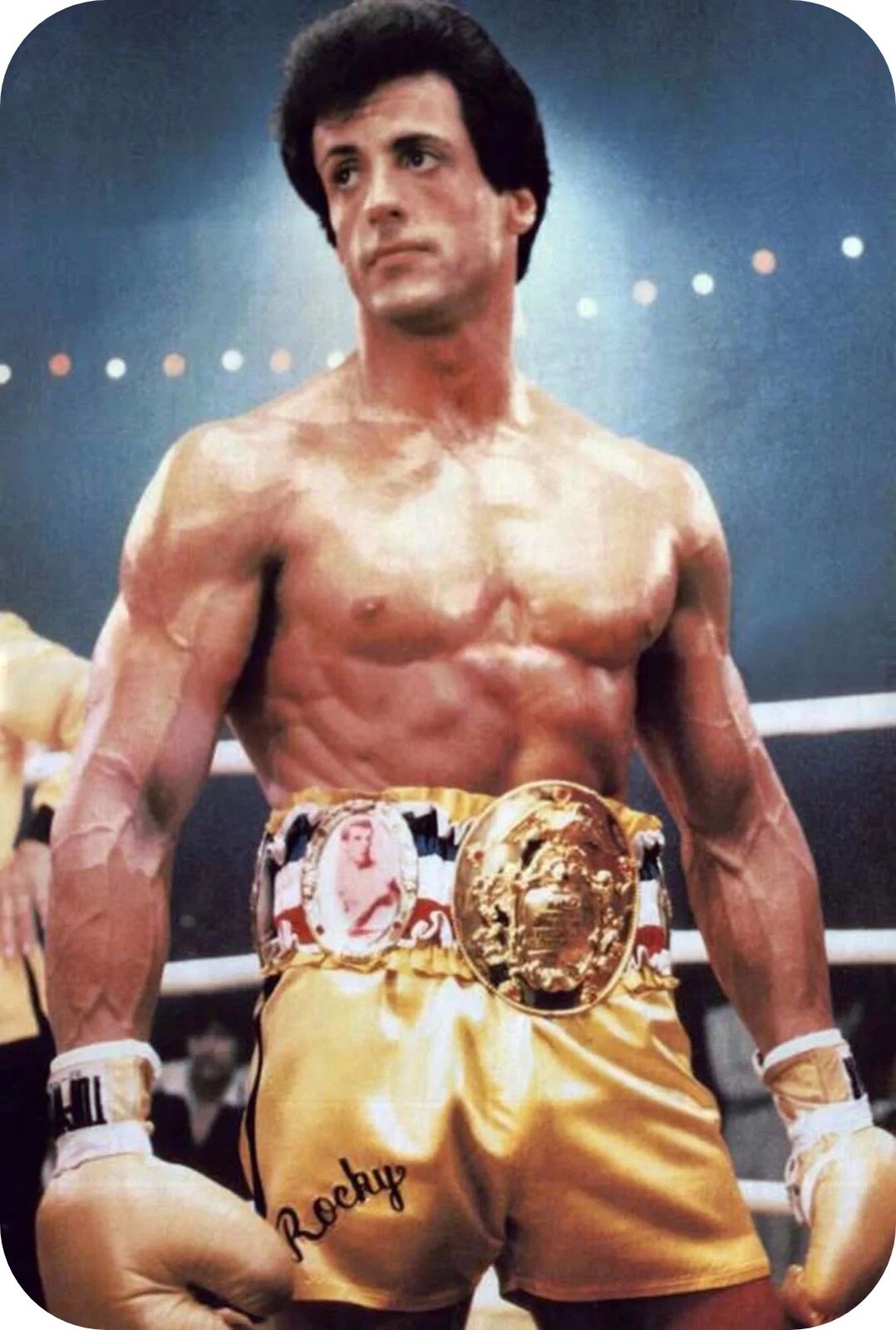 Sylvester Stallone As Rocky Balboa Classic Boxing Movie