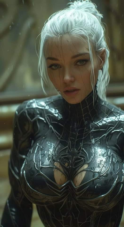 Symbiote Silver Hair Armor 839 Jigsaw Puzzle