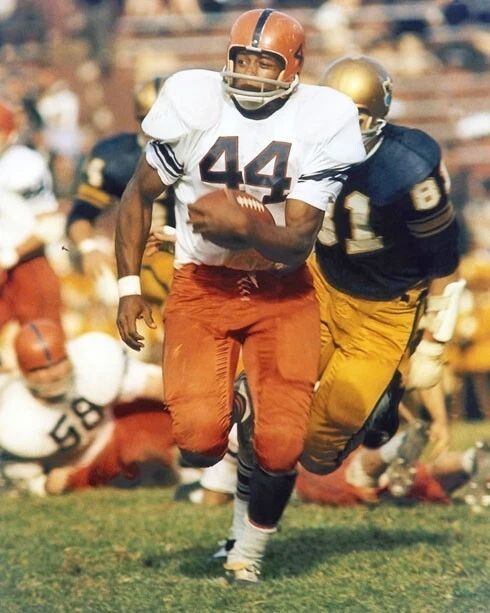 Syracuse Floyd Little Glossy Keychain Football Keychain College Hof 83 2