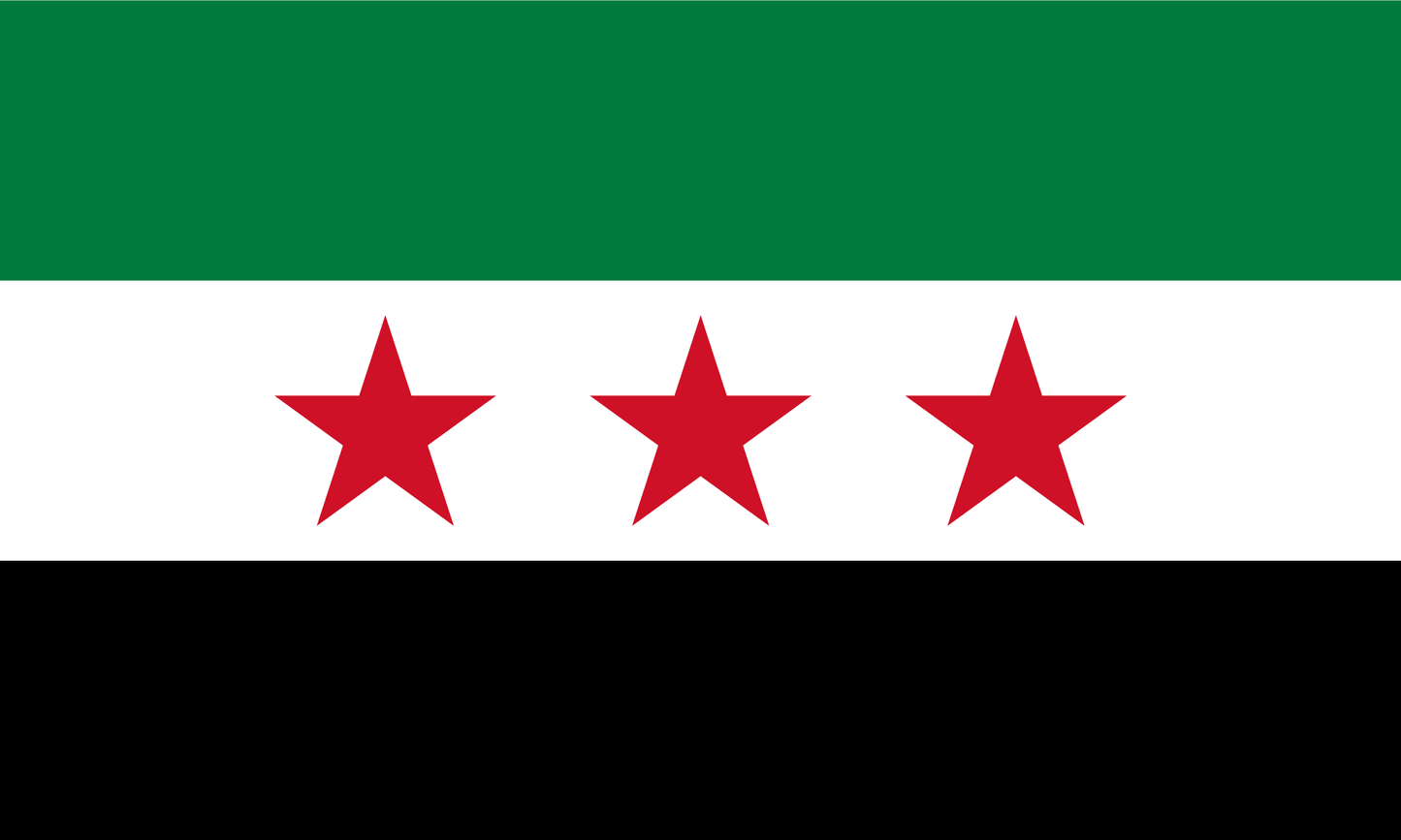Syria Flag Print Poster