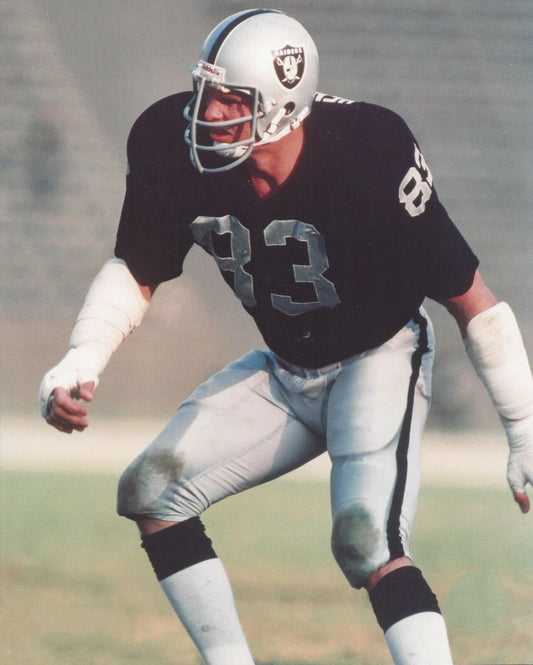 Ted Hendricks Photo Oakland Raiders La Los Angeles Nfl Football