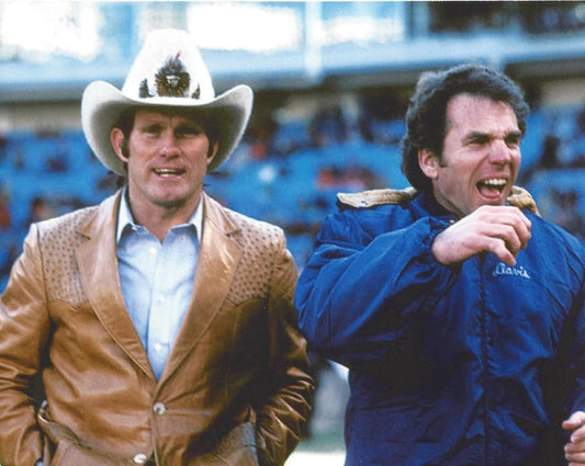Terry Bradshaw & Roger Staubach Photo Pittsburgh Steelers Picture Football