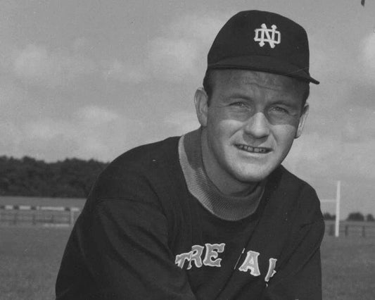 Terry Brennan Photo Notre Dame Fighting Irish Ncaa Football Close Up