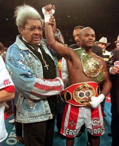 Terry Norris & Don King Keychain Boxing Magazine Picture