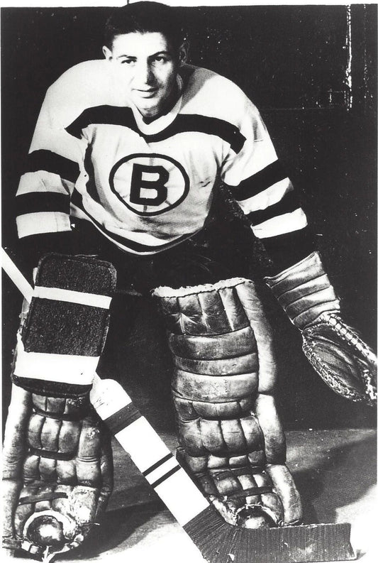 Terry Sawchuck Photo Hockey Boston Bruins Picture Nhl Wide Border