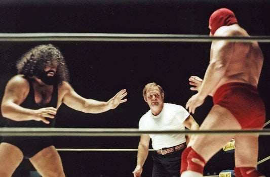 Texas Red Keychain Wrestling Picture Wccw The Undertaker Wide Border