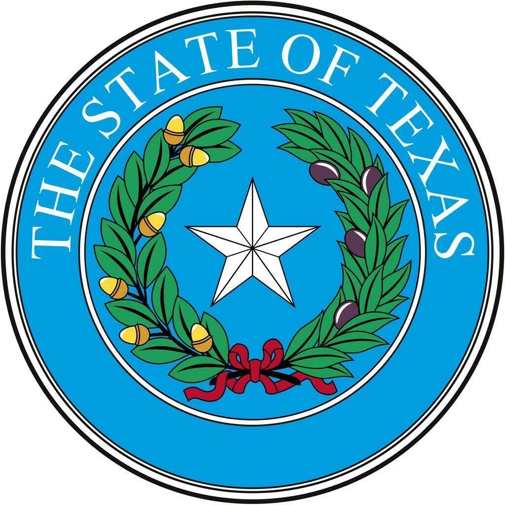 Texas State Seal The Lonestar State Dallas Houston Austin Picture Keychain Keychain