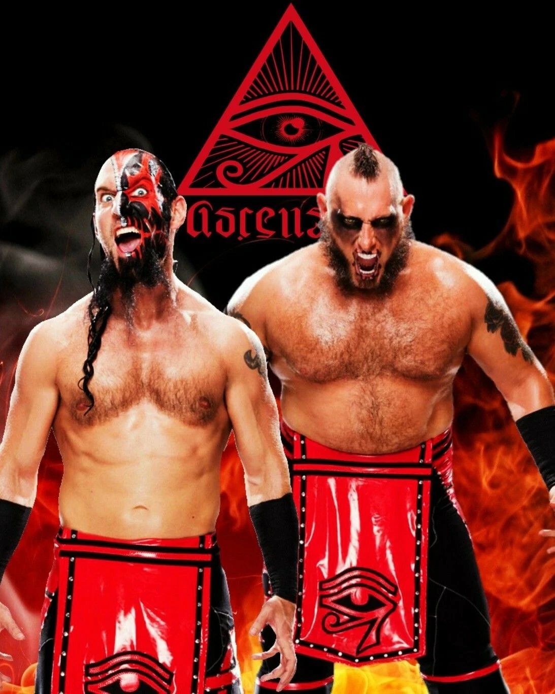 The Ascension Keychain Wrestling Picture Wwe Big Kon & Vik