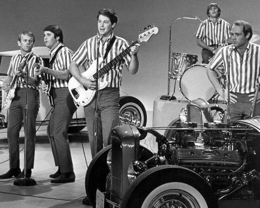 The Beach Boys Glossy Keychain Brian Wilson Print Rock And Pop Band Keychain 1
