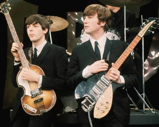 The Beatles John Lennon And Paul Mccartney Glossy Magnet Music Magnet
