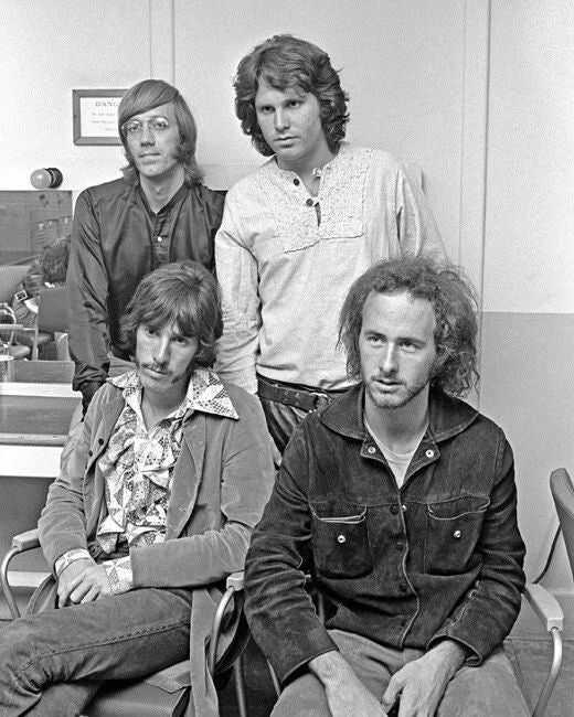 The Doors Jim Morrison Glossy Keychain Rock And Roll Keychain