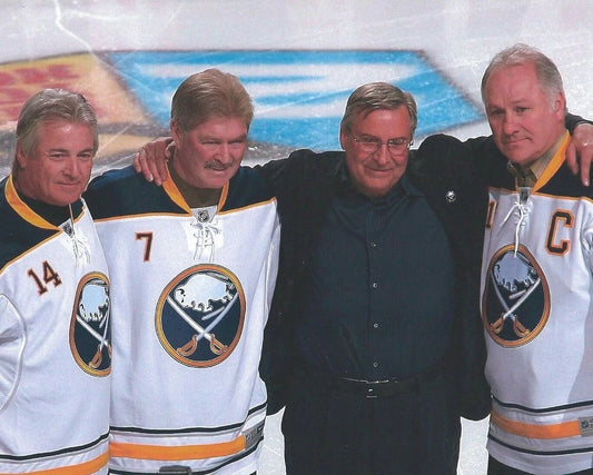 The French Connection & Terry Pagula Photo Buffalo Sabres Hockey Picture