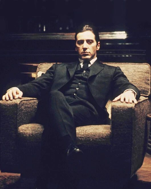 The Godfather Part Ii Al Pacino Keychain Print Mobster Keychain Michael Corleone