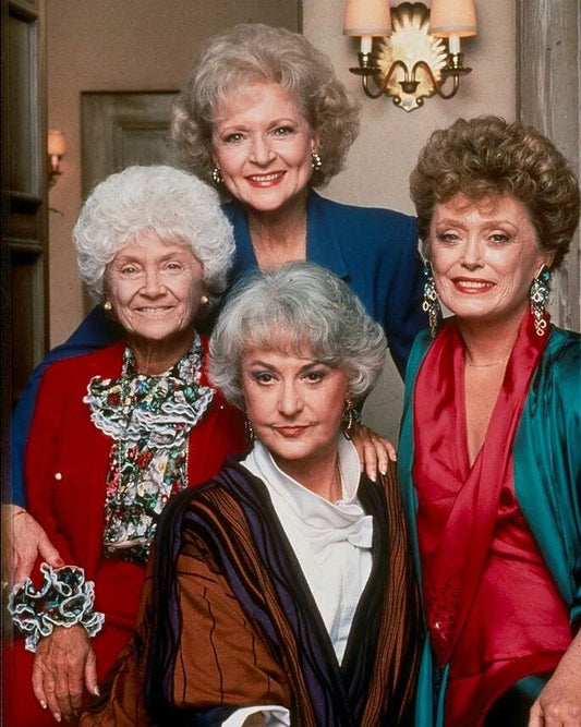 The Golden Girls Keychain Tv Cast Betty White Estelle Getty Bea Arthur