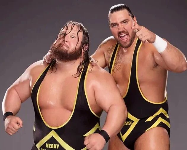 The Heavy Machinery Magnet Wrestling Picture Wwe Otis Dozovic Tucker Knight