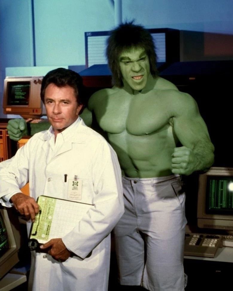 The Incredible Hulk Photo Movies Tv Cast Picture Bill Bixby Lou Ferrigno