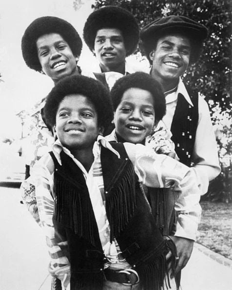 The Jackson Five 5 Glossy 8X10 Keychain Michael Jackson Print Portrait Keychain 2