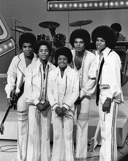 The Jackson Five 5 Glossy 8X10 Keychain Michael Jackson Print Portrait Keychain 3