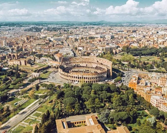 The Roman Colosseum In Rome Italy Glossy Photo Coliseum Poster Amphitheatre 2