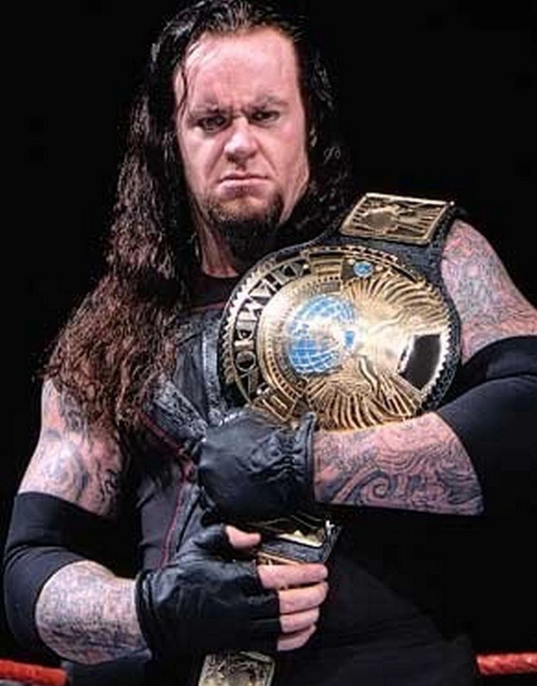 The Undertaker Magnet Wrestling Picture Wwe Close Up With Belt Wwf Wwe