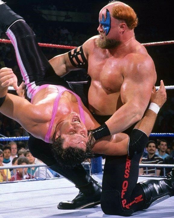 The Warlord Bret Hitman Hart Magnet Wrestling Picture Wwf