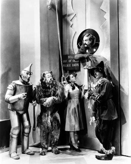 The Wizard Of Oz Cast Judy Garland Ray Bolger Picture Poster Photo