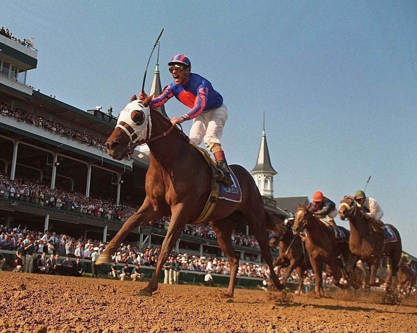 Thunder Gulch Magnet Horse Racing Picture