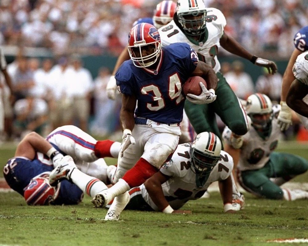 Thurman Thomas Photo Buffalo Bills Football Picture Nfl Vs Dophins