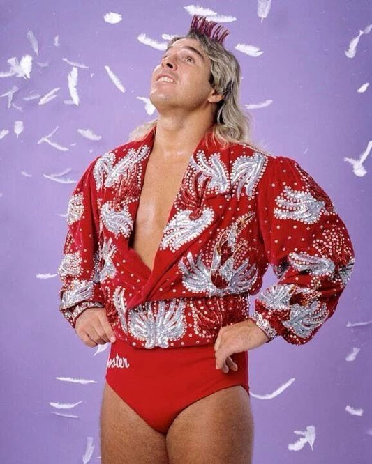 Th Red Rooster Keychain Wrestling Picture Wwf