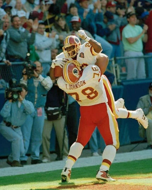 Tim Johnson Magnet Washington Redskins Picture Nfl Football