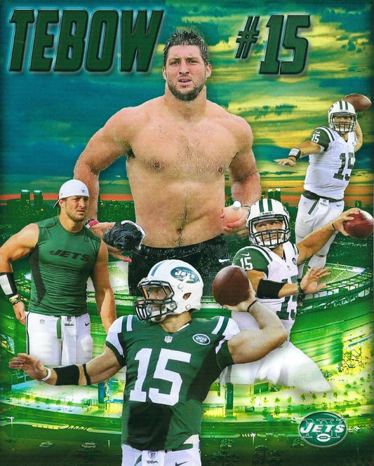 Tim Tebow Magnet New York Jets Ny Nfl Football Collage #15 Quarterback