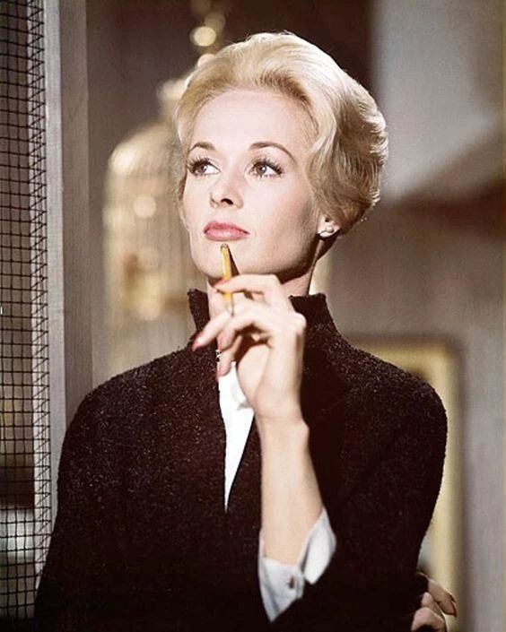 Tippi Hedren In Classic Hitchcock Film The Birds Vintage Picture Magnet