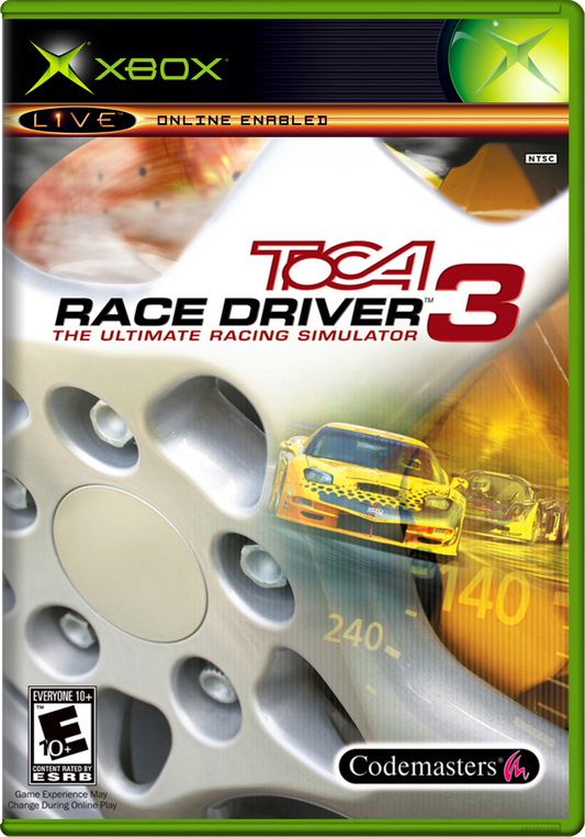 Toca Race Driver 3 (Usa, Europe) Xbox Print Poster