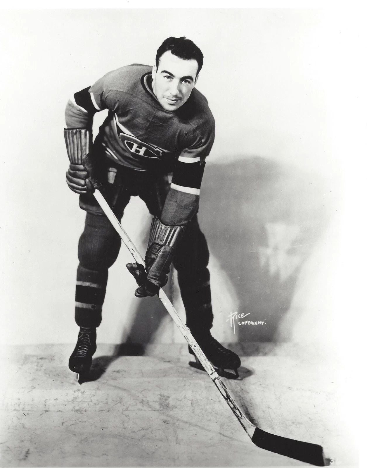 Toe Blake Magnet Montreal Canadiens Nhl Picture Hockey