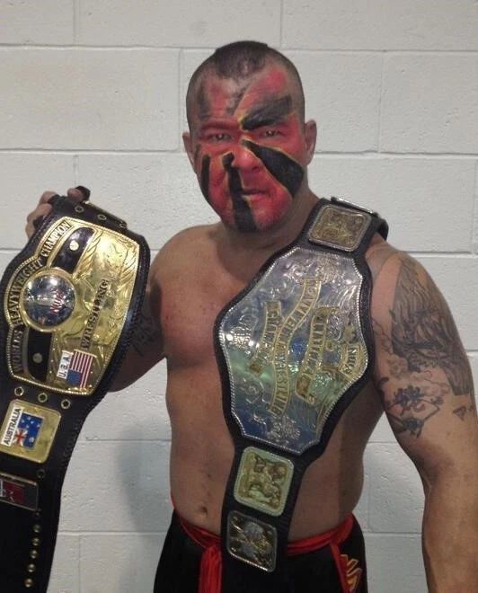 Tokoyo Monster Kahagas Magnet Wrestling Picture Nwa