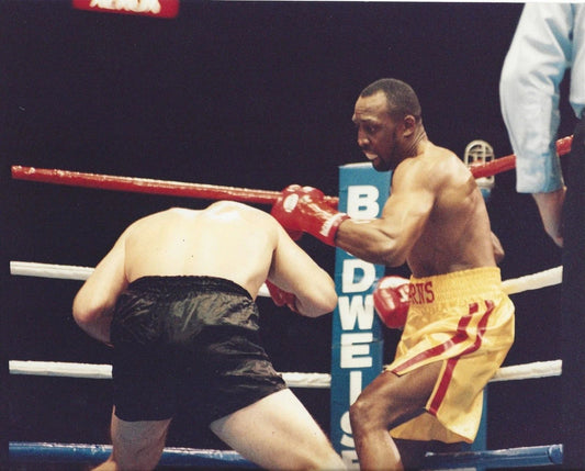 Tommy Hearns Keychain Boxing Picture Thomas Ring Action
