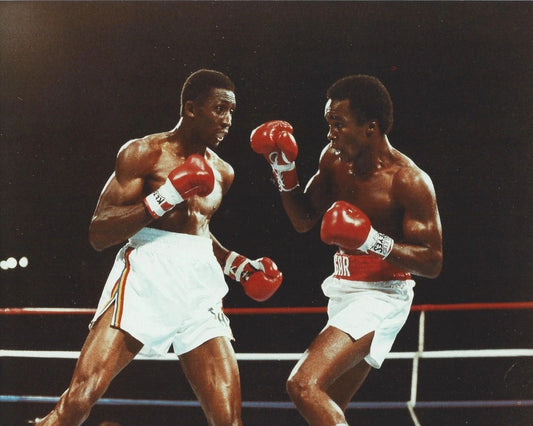 Tommy Hearns Vs Sugar Ray Leonard Magnet Boxing Picture Thomas Color