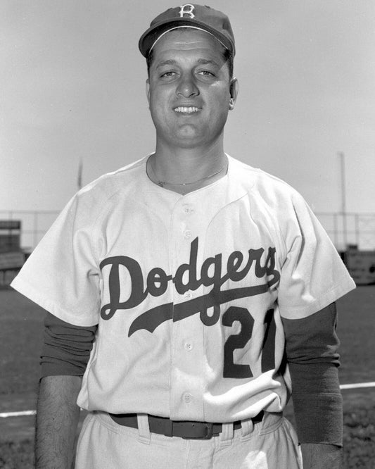 Tommy Lasorda Photo Brooklyn Dodgers Baseball Picture Mlb