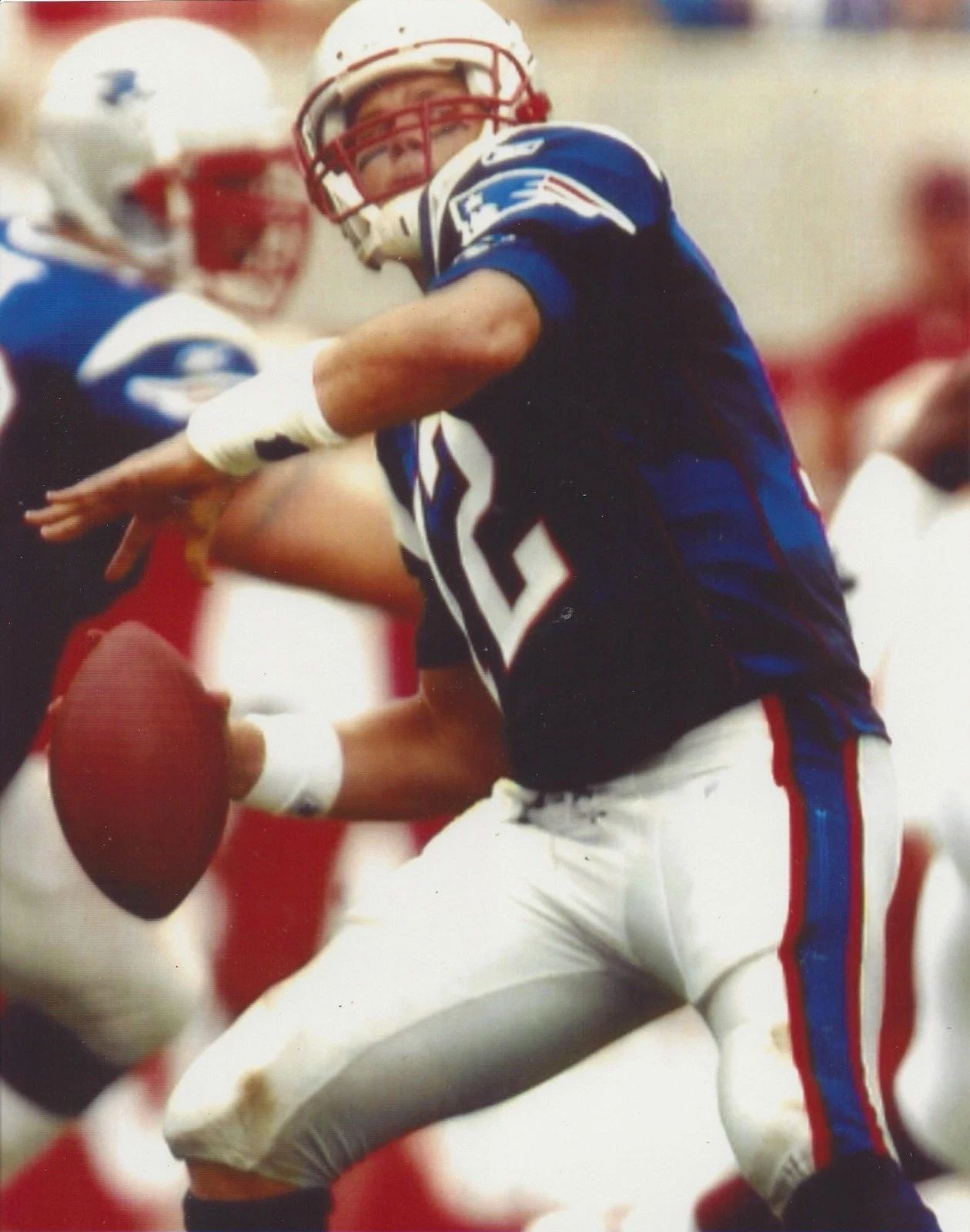 Tom Brady Photo New England Patriots Picture Nfl Football Close Up Action