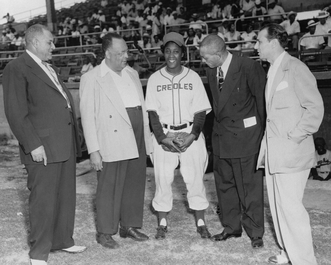 Toni Stone Magnet New Orleans Creoles Baseball Picture Negro League