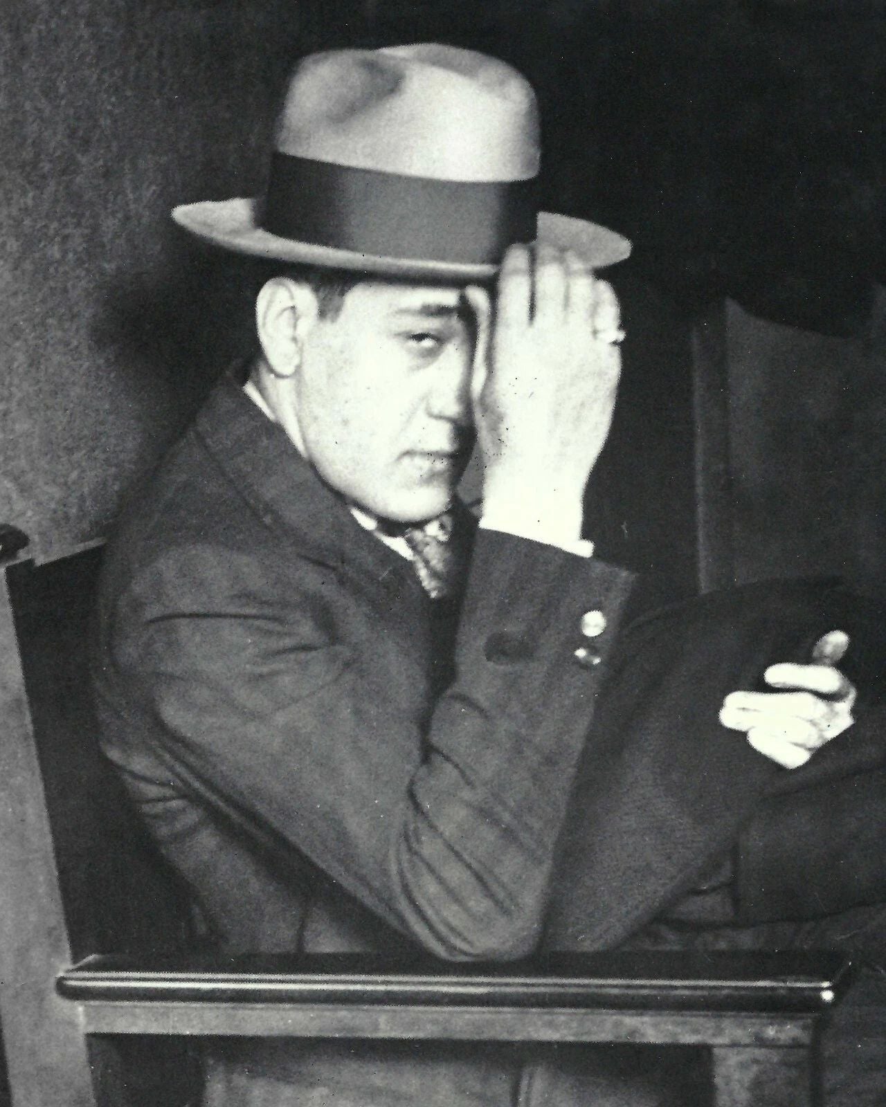 Tony Accardo Photo Mafia Organized Crime Mobster Mob Picture Close Up