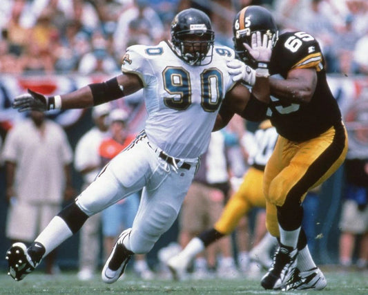 Tony Brackens Magnet Jacksonville Jaguars Picture Nfl Football Vs Steelers