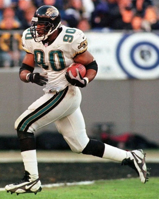 Tony Brackens Magnet Jacksonville Jaguars Picture Nfl Football With Ball
