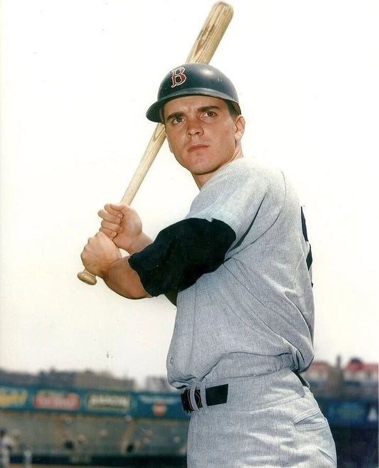 Tony Conigliaro Photo Boston Red Sox Baseball Picture Mlb With Bat
